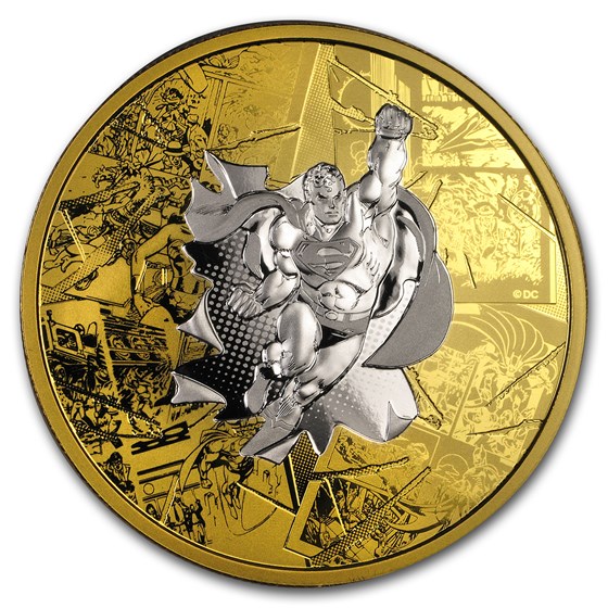 2017 Canada 3 oz Silver $50 DC Comics: The Brave and the Bold 2017 Canada 3 oz Silver $50 DC Comics: The Brave and the Bold